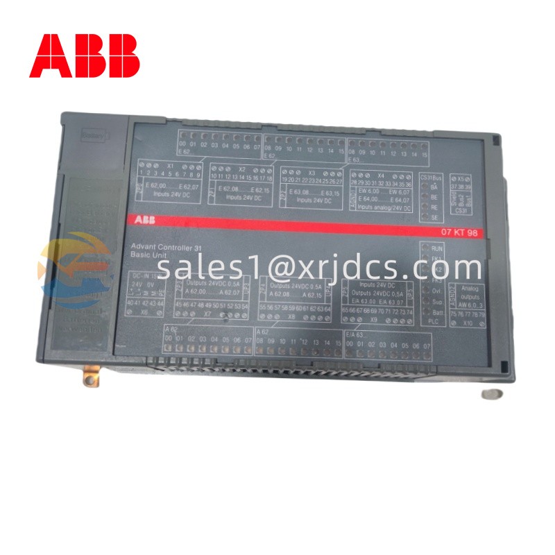 ABB 07KT98C GJR5253100R028 Processor Module for Advant Controller 450 Series2